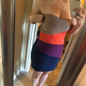Gianni Bini short bodycon cocktail dress